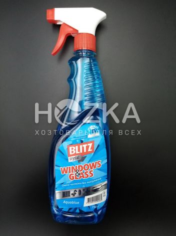 Средство для мытья стекол и поверхностей ВLITZ  с распылителем 750 мл - 1